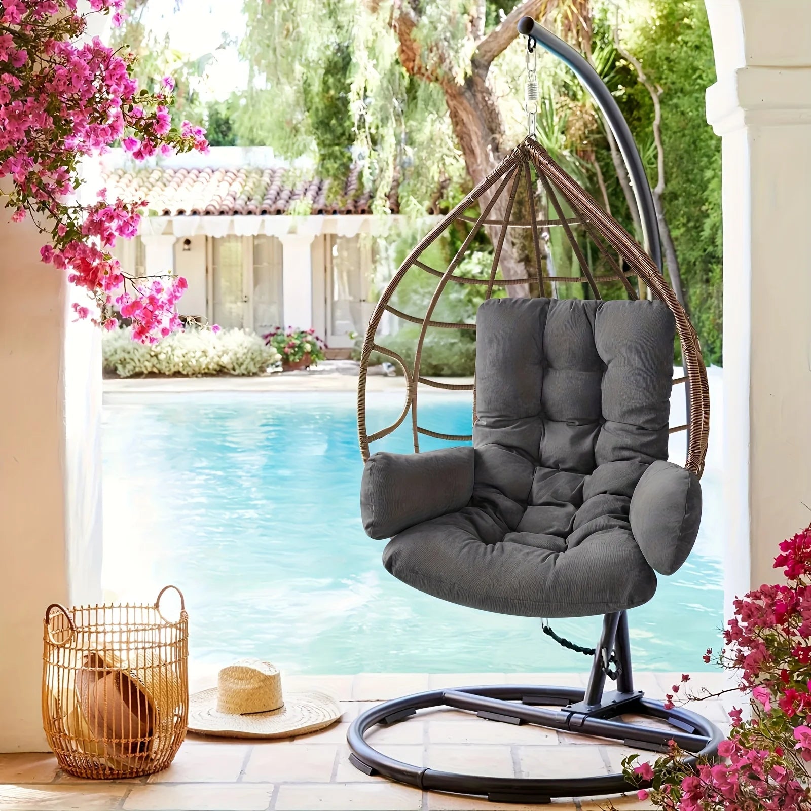 Hammock Rocking Chair Cushion Egg-shape