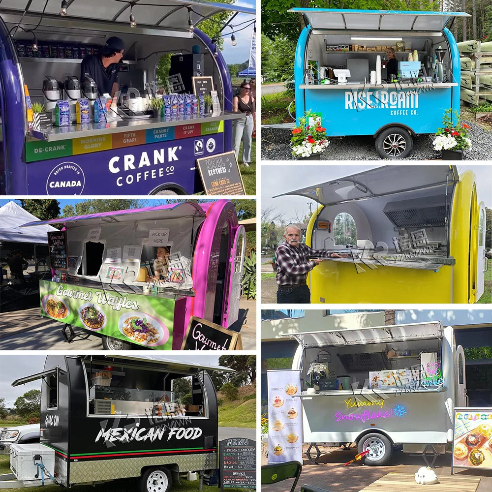 Outdoor Food Street Cart