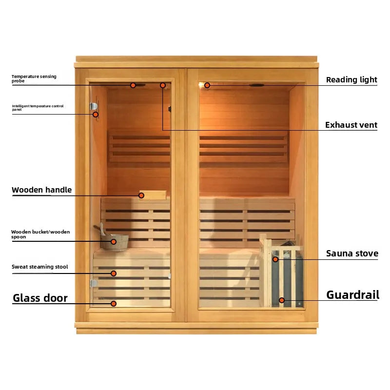 Classic Volcanic Stone Sauna