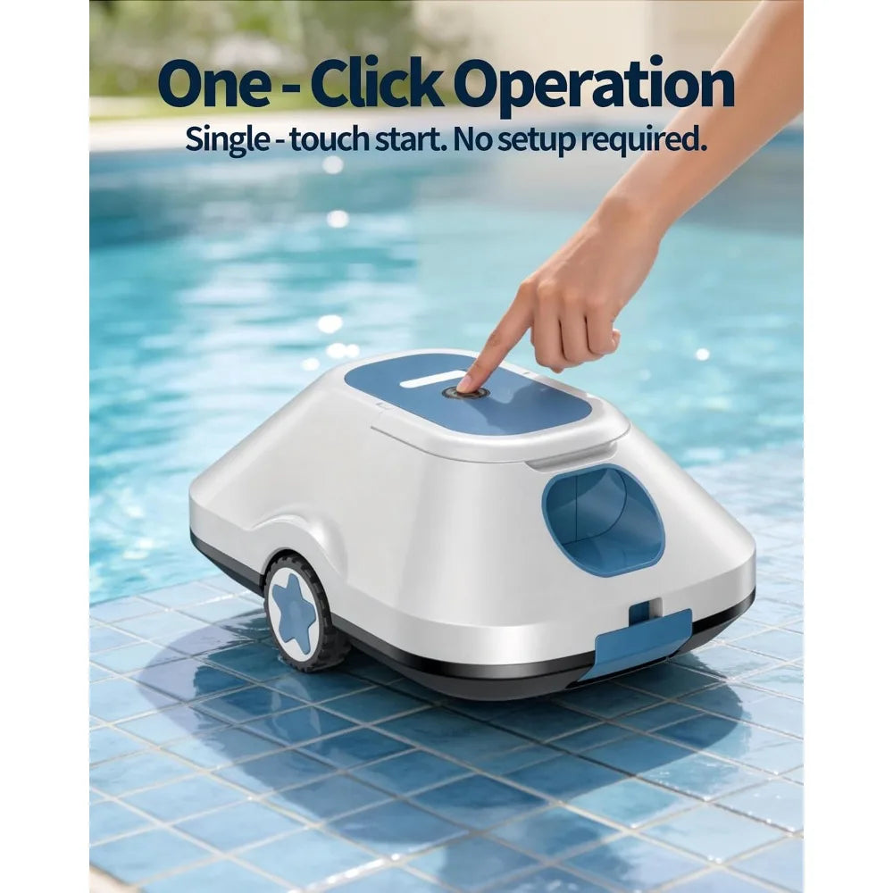2026 Upgrade & Cordless Robotic Automatic Pool Cleaner