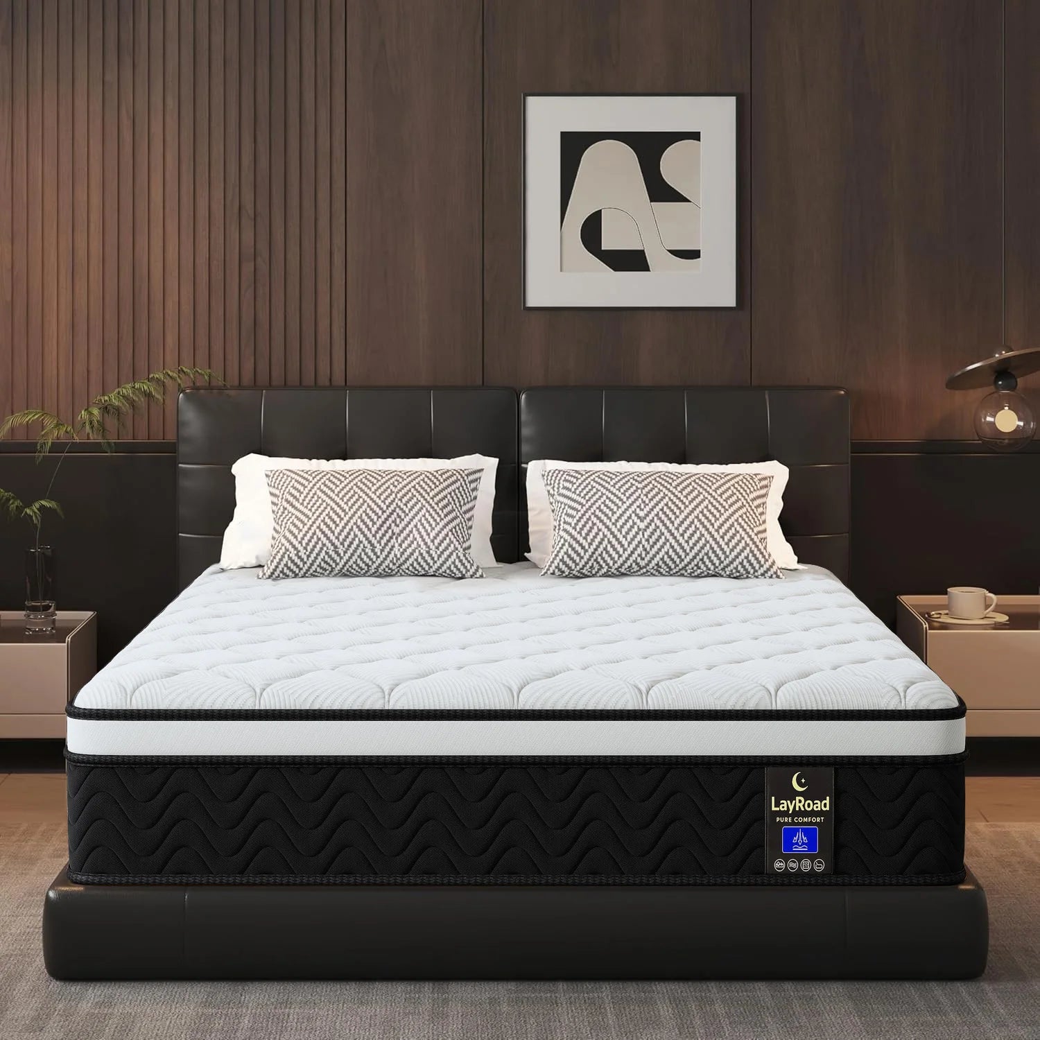 Memory Foam Mattress Twin Full Queen King Boxed Mattress Medium Firmness