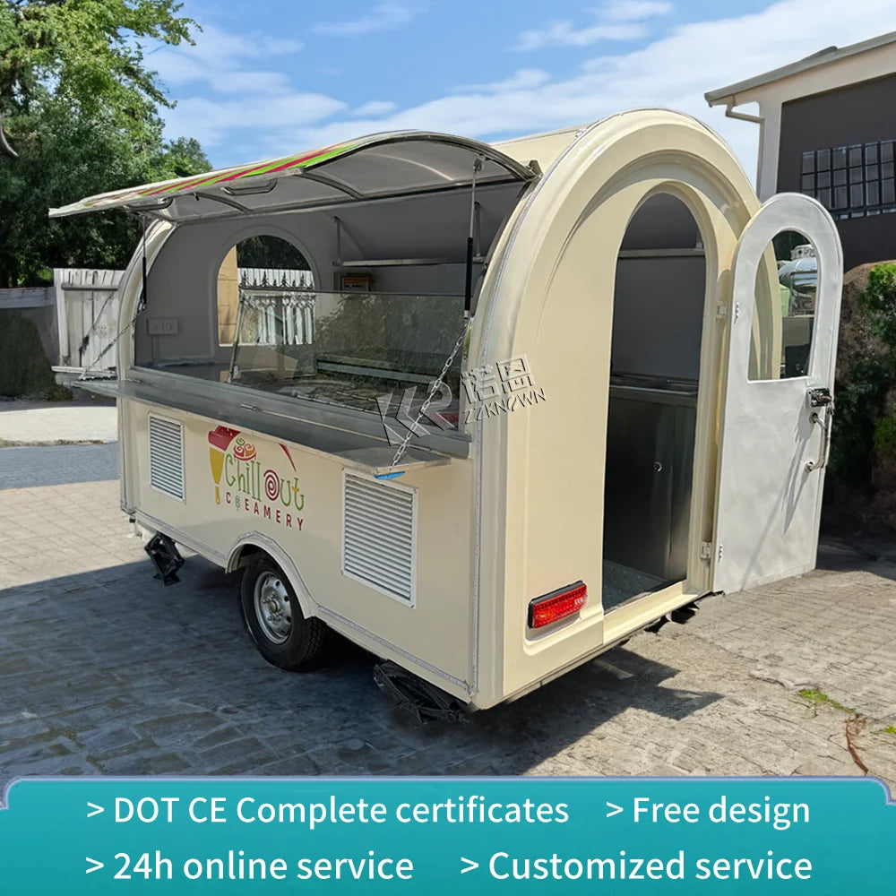 Outdoor Food Street Cart