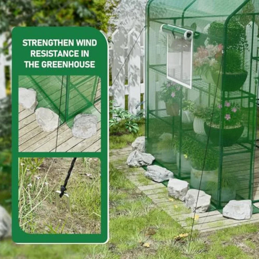Walk-in Greenhouse for Garden Outdoors Indoors