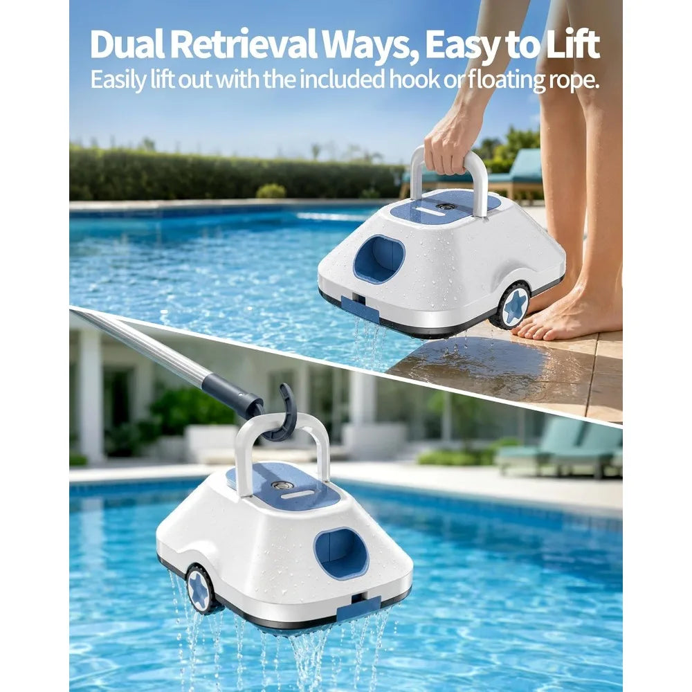 2026 Upgrade & Cordless Robotic Automatic Pool Cleaner