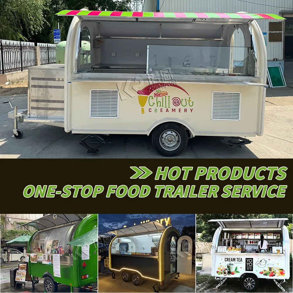 Outdoor Food Street Cart