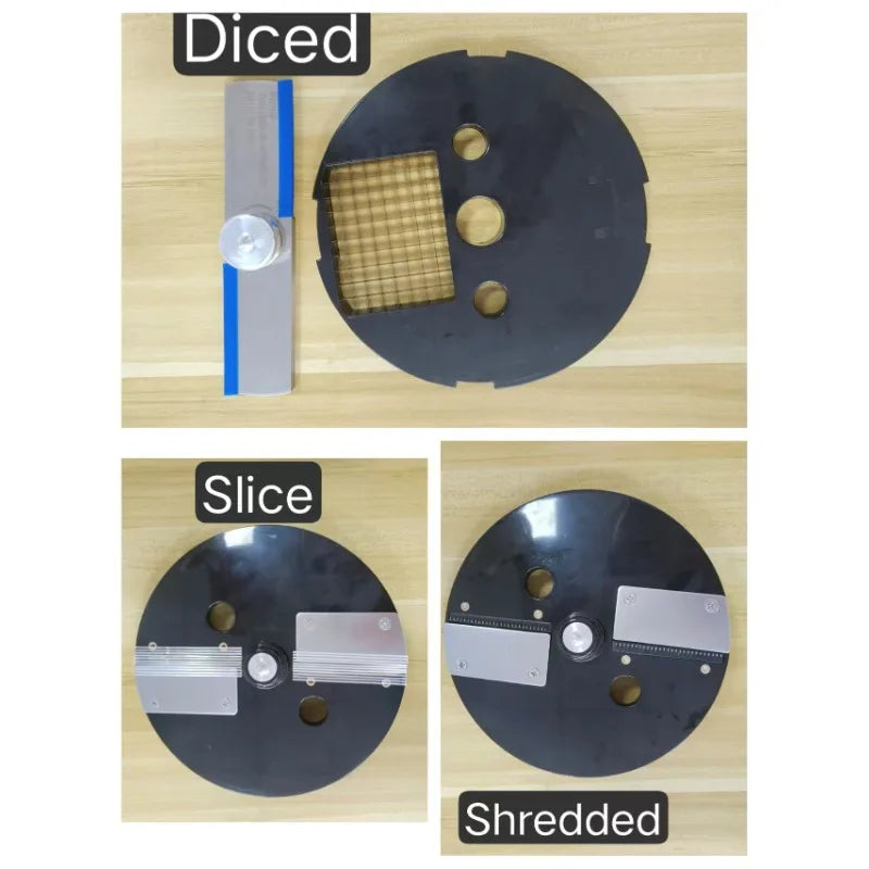 Automatic Slice Shred And Diced Vegetable Cutting Machine