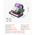 SucceBuy Mattress Vacuum Cleaner & Heating Ultrasound Handheld for Bed Sofa