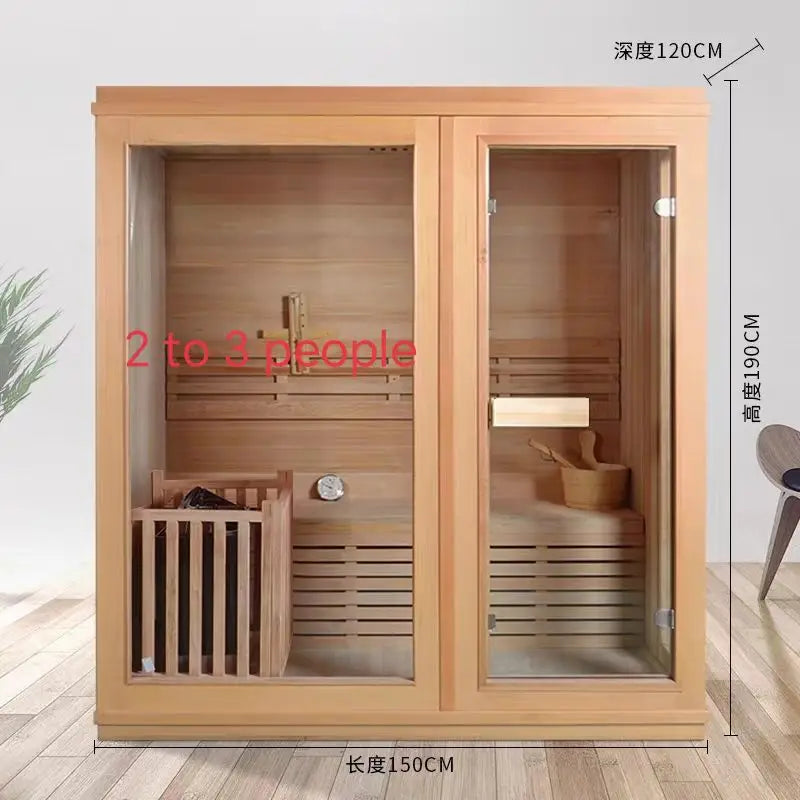 Classic Volcanic Stone Sauna