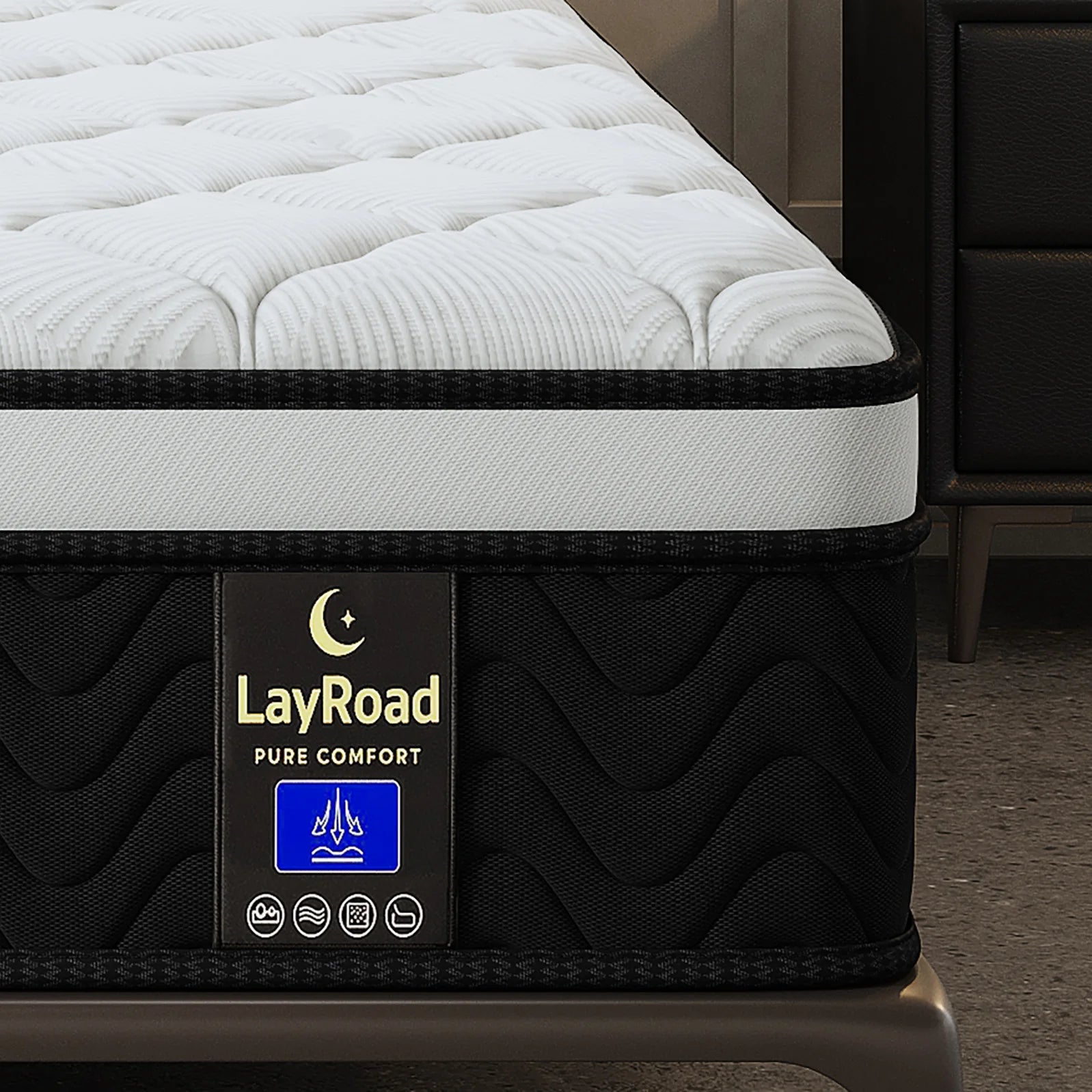 Memory Foam Mattress Twin Full Queen King Boxed Mattress Medium Firmness