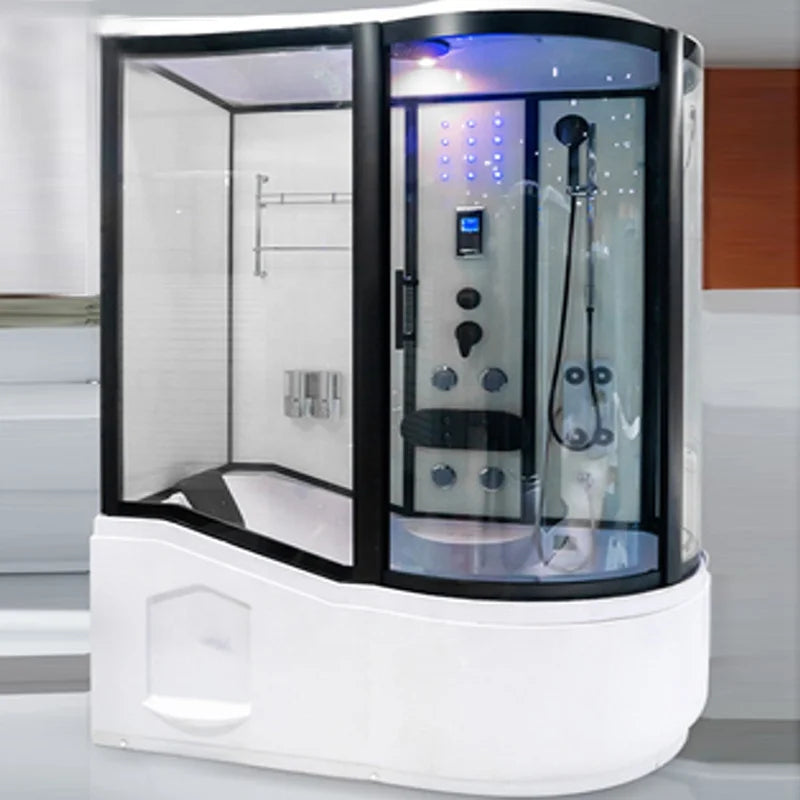 Walk in Luxury Whirlpool Steam Sauna