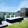 Large Freestanding Massage Swimming Pool Hot Tub Outdoor Spa