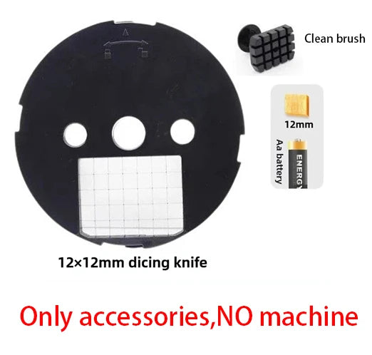 Automatic Slice Shred And Diced Vegetable Cutting Machine